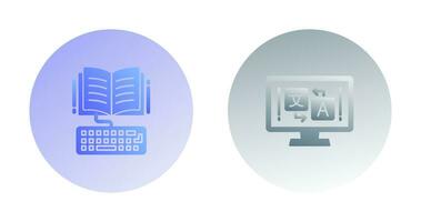 Study and Language Icon vector