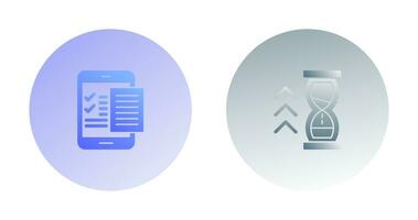 Check List and Quick Response Icon vector