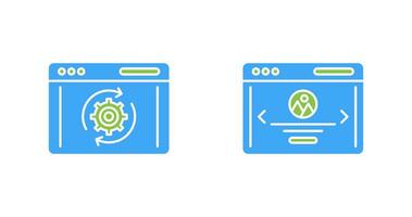 Recovery and Web Page Icon vector