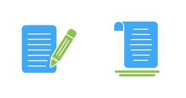 checklist and document  Icon vector