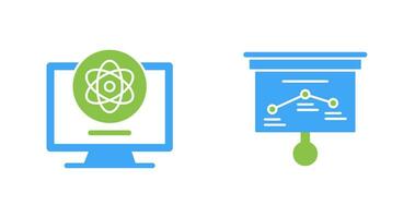 ATom and Strategy Icon vector