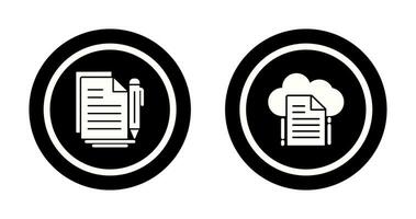 Document and File Icon vector