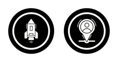 Start Up and Placeholder Icon vector