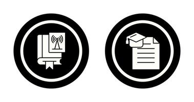 Wireless and Degree Icon vector