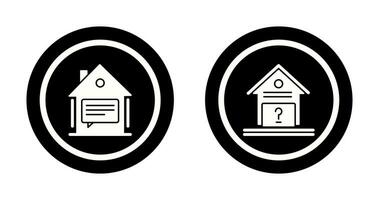 Message and Unknown Icon vector