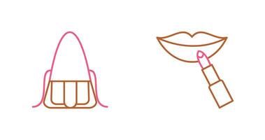 Bag and Beauty Icon vector