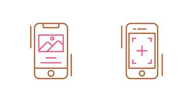 Gallery and Focus Icon vector