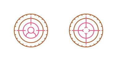 Goal and Target Icon vector