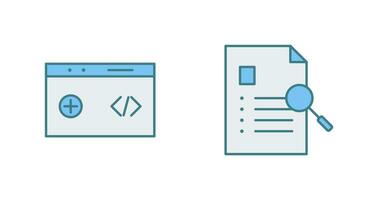 clean code and case study Icon vector