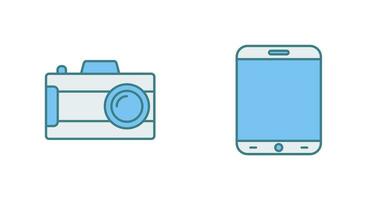 Tablet and Reading Icon vector