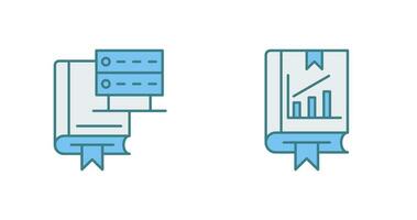 Server and Statistics Icon vector