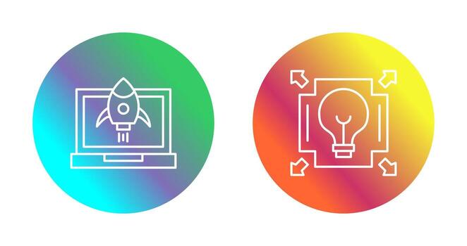 Startup and Diffusion Icon vector