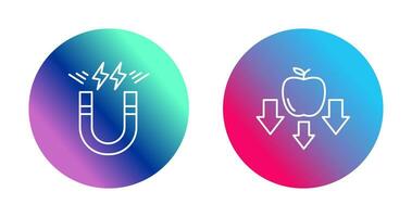 Energy and Gravity Icon vector