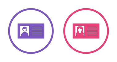 male profile and female profile  Icon vector