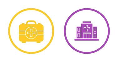 First Aid Kit and Healthcare Icon vector