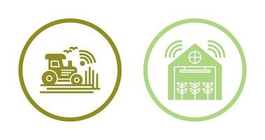 Cultivation and Warehouse Icon vector