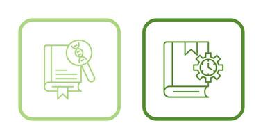 Genetics and Duration Icon vector