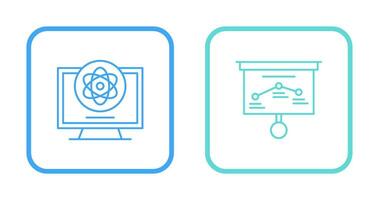 ATom and Strategy Icon vector