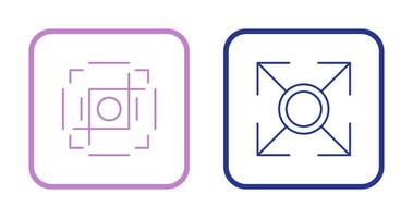 crop and expand Icon vector