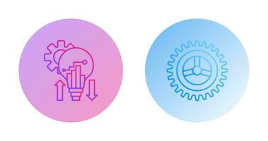 Analysis and Setting Icon vector