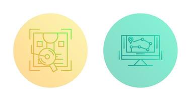Order Tracking and Location Icon vector