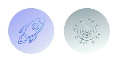 Launch and Progress Icon vector