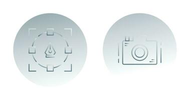 Camera and vector Icon