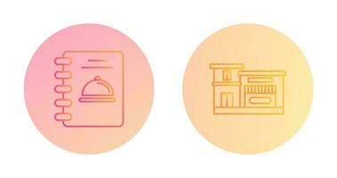 Menu and Restaurant Icon vector
