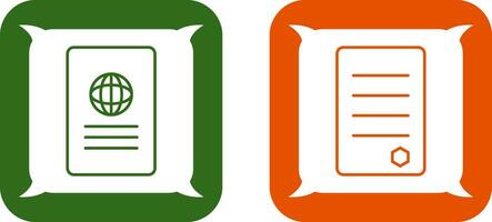 global report and reports Icon vector