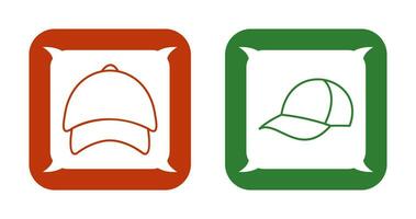 Cap and Hat Icon vector