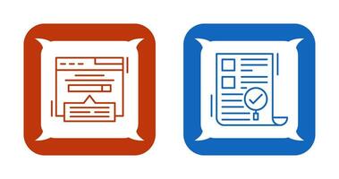 Keyword Search and SEO Audit Icon vector