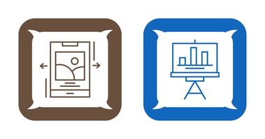 Swipe and Finance Icon vector