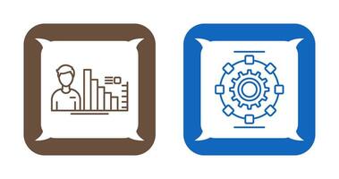 Consulting and Automated  Icon vector