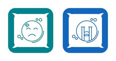 Dissapointment and Crying Icon vector