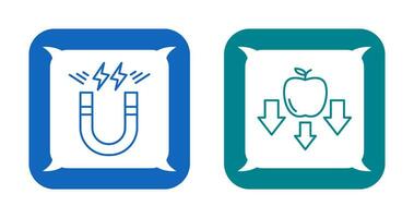 Energy and Gravity Icon vector