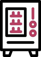 Line Two Color Design vector