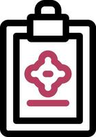 Diagnose Creative Icon Design vector
