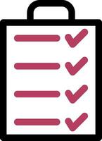 Checklist Creative Icon Design vector