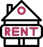 Rent Creative Icon Design vector