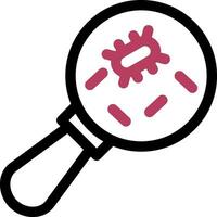 Microbiology Creative Icon Design vector
