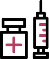 Vaccination Creative Icon Design vector