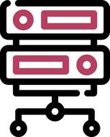 Server Creative Icon Design vector