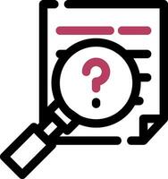 Investigation Creative Icon Design vector