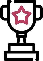 Trophy Creative Icon Design vector