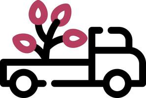 Delivery Truck Creative Icon Design vector