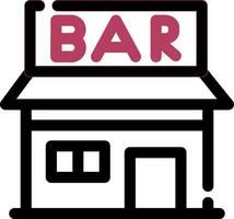 Bar Creative Icon Design vector