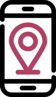 Location Creative Icon Design vector