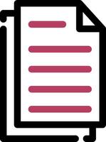 Papers Creative Icon Design vector