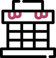 Chimney Top Creative Icon Design vector