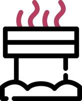 Chimney Creative Icon Design vector